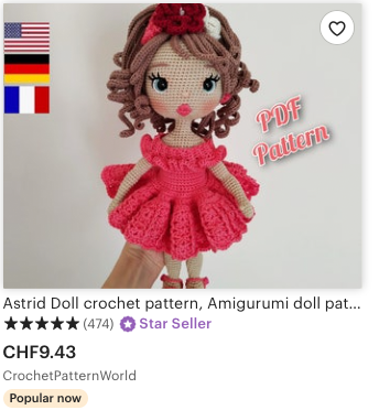 etsy doll